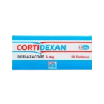 CORTIDEXAN LABQ DEFLAZACORT 6 MG X 10 TAB