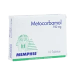METOCARBAMOL MEM 750 MG X 10 TAB