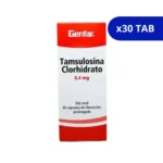 TAMSULOSINA GF 0,4 MG X 30 CAP