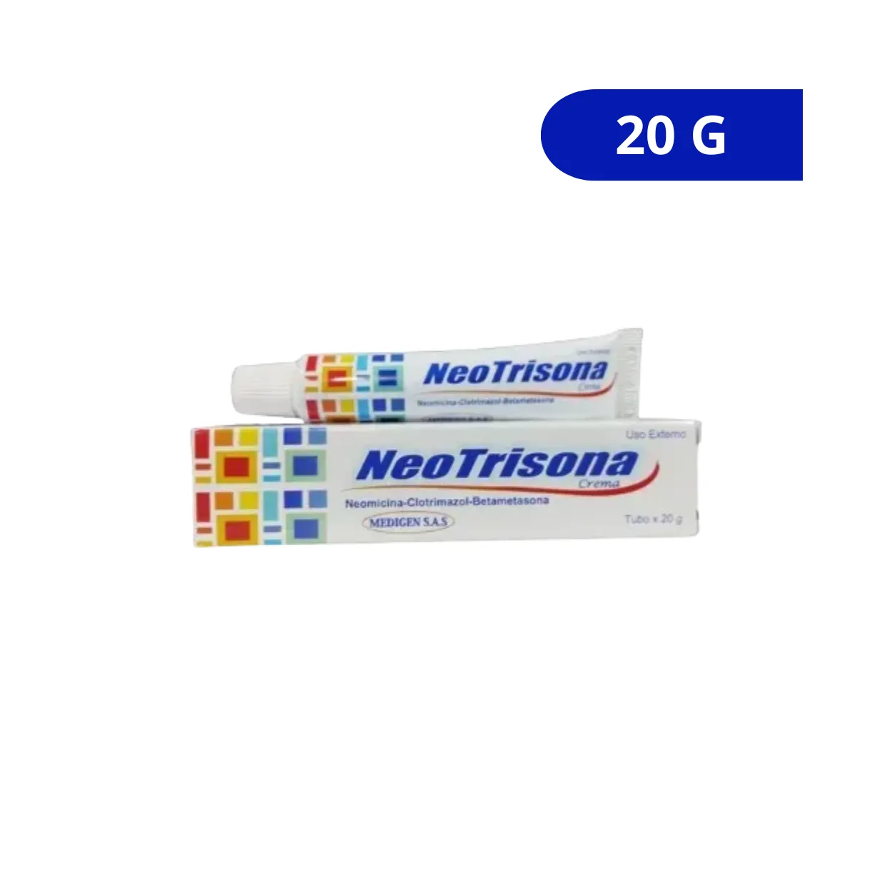 image1mf3hcwf5n99mij6njzm.webp NEOTRISONA MEDIGEN NEO - CLOTRI - BETA X 20 GR - Imagen 1