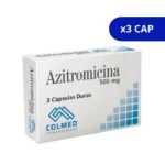 AZITROMICINA COLMED 500MG X 3 CAP