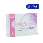 BELLAFACE SUAVE ABBOTT DIENOGEST/ETINILESTRADIOL X 28 TABLETAS
