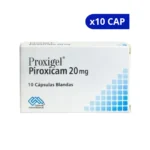 PROXIGEL COLMED PIROXICAM 20MG X 10 CAPS