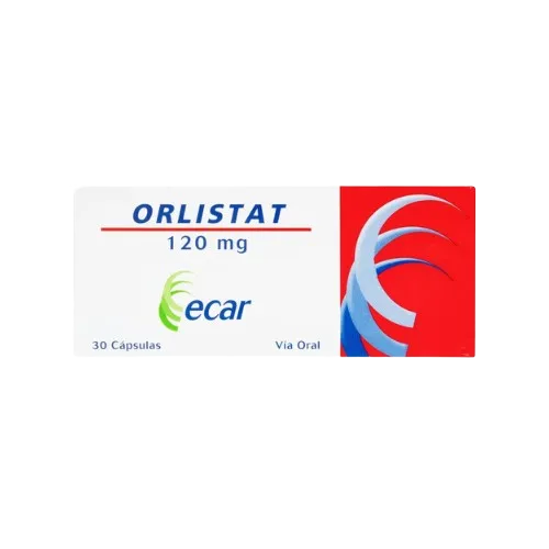 image1o4n6l7de07lwu0bm3t.webp ORLISTAT ECAR 120 MG X 30 CAP - Imagen 1