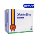 CEFALEXINA RECIPE 500 MG X 100 CAP