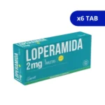 LOPERAMIDA LPFF 2 MG X 6 TAB