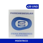 PARCHE OCULAR COLOSTOL PEDIATRICO X 20 UN.