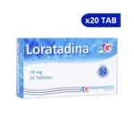 LORATADINA A.G 10 MG X 20 TAB