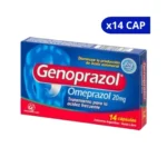 GENOPRAZOL GENOMMA 20 MG X 14 UN
