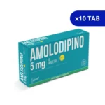 AMLODIPINO LPFF 5 MG X 10 TAB