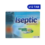 ISEPTIC COAS SABOR MIEL Y LIMON X 12 TAB