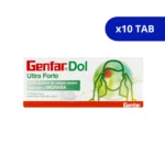 GENFARDOL ULTRA GF ACETA+IBUPRO+CAFE X 10 TABLETAS