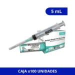 JERINGA ALFA CON IVA 5 ML X 100 UNIDADES