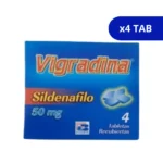 VIGRADINA LABQ SILDENAFILO 50 MG X 4 TAB