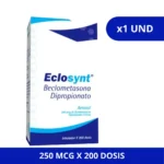 ECLOSYNT BUCAL MORADO BCN BECLOMETASONA  250 MG X 200 DOSIS
