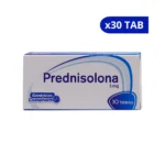 PREDNISOLONA COAS 5 MG X 30 TAB
