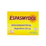 ESPASMYDOL LABQ METOC + IBUPROF X 20 TAB