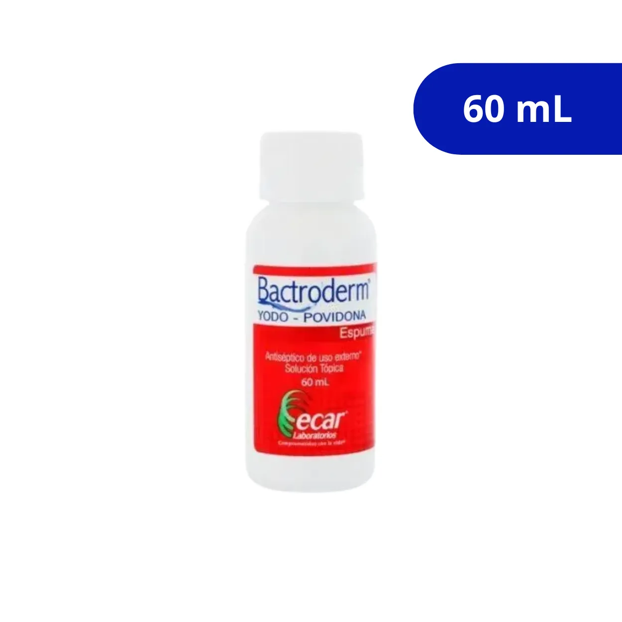 image1t4qwm3oc79lmfacoejr.webp BACTRODERM ECAR ESPUMA X 60 ML - Imagen 1