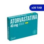 ATORVASTATINA LPFF 40 MG X 30 TAB