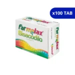 FARMALAX ECAR BISACODILO 5 MG X 100 GRAGEAS