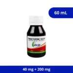 TRIMETOPRIM SULFA ECAR 40 MG/ 200 MG/ 5 ML X 60 ML