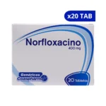 NORFLOXACINO COAS 400 MG X 20 TAB