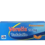 VERELIS LABQ TADAFILO 20 MG X 2 TAB RECUB
