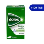 DOLEX AVANZADO RAPIDA ACCION 500 MG GLAX X 100 TAB
