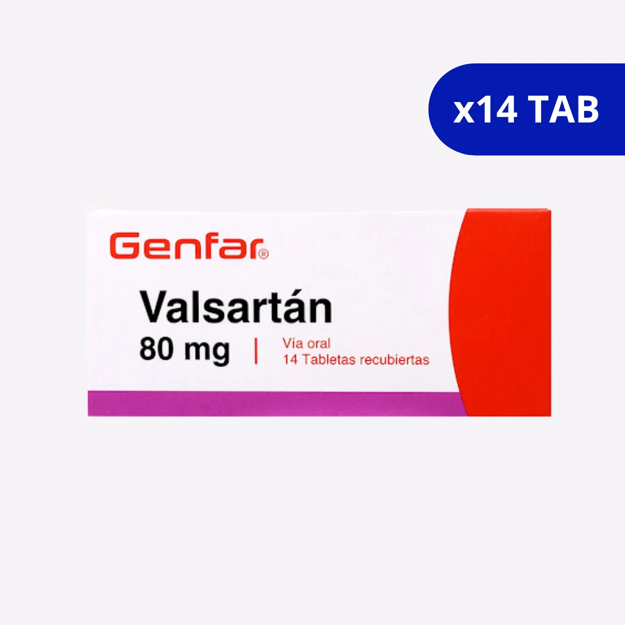 image1y52psa9jqsmaprn8zw.webp VALSARTAN GF 80 MG X 14 TABLETAS - Imagen 1