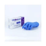 GUANTE DE NITRILO ALFA AZUL TALLA M