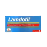 LAMDOTIL LABQ DIFENOX + ATROP X 16 TAB