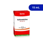 AZITROMICINA GF SUSP 200 MG/5ML X 15 ML