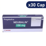 NEUBALIN HETERO PREGABALINA 150 MG X 30 CAPSULAS