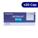 NEUBALIN HETERO PREGABALINA 25 MG X 30 CAPSULAS