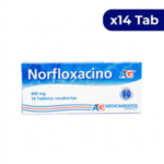 NORFLOXACINO A.G 400 MG X 14 TAB