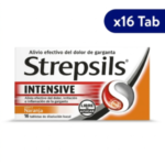 STREPSILS INTENSIVE RECKITT MNARANJA FLURBIPROFENO 8.75MG CAJA X 16 TABLETAS