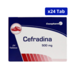 CEFRADINA COASPHARMA 500MG CJA X 24CAP