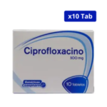 CIPROFLOXACINO COASPHARMA 500 MG CJA X 10 TBS