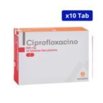 CIPROFLOXACINO MEMPHIS 500MG CJA X 10 TBS