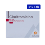 CLARITROMICINA MEMPHIS 500MG CJA X 10 TBS