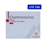 CLARITROMICINA MEMPHIS 500MG CJA X 10 TBS