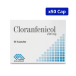 CLORANFENICOL COLMED 250MG CJA X 50CAP