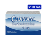 CLORFAM LABINCO 4 MG CJA X 100 TBS CLORFERINAMINA