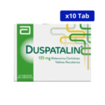DUSPATALIN ABBOTT 135MG CJA X 10TAB MEBEVERINA CLORHIDRATO