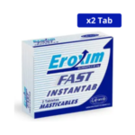 EROXIM LAFRANCOL FAST 50 MG CJA X 2 TBS MASTICABLES SILDENAFIL