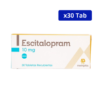 ESCITALOPRAM MEMPHIS 10MG CJA X 30TAB