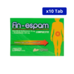 FIN-ESPAM LAPROFF COMPUESTO CJA X 10 TAB HIOSCINA N-BUTILBROMURO 10MG-+ACETAMINOFEN 325MG