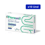FLORAUSSI NEVOX BACILLUS CLAUSIL 2M CJA X 10 SOB