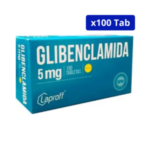 GLIBENCLAMIDA LAPROFF 5MG CJA X 100TAB