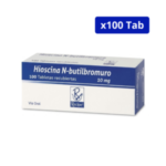 HIOSCINA N-BUTILBROMURO RECIPE 10MG CJA X 100TAB